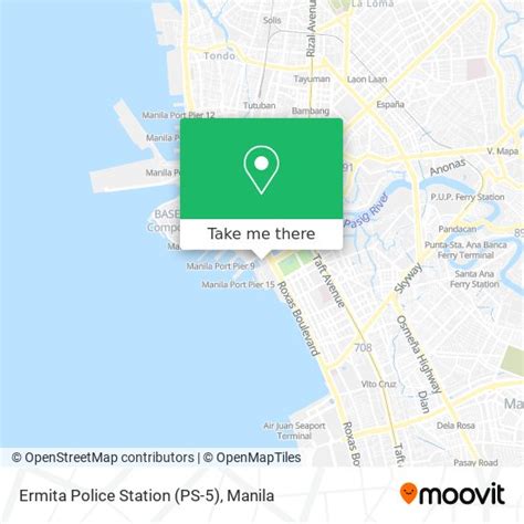 Ermita Police Station Map .